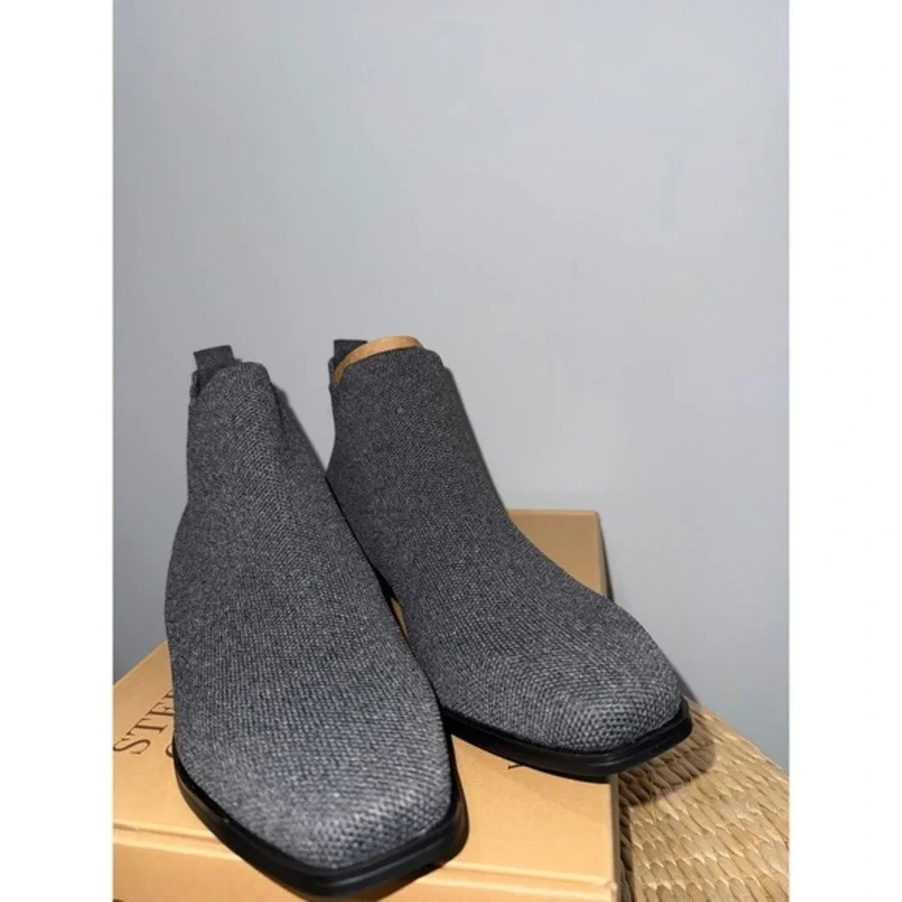 VIVAIA Water-Repellent Square-Toe Ankle Boots‎ Gray Everyday EU/41.5W US/10W